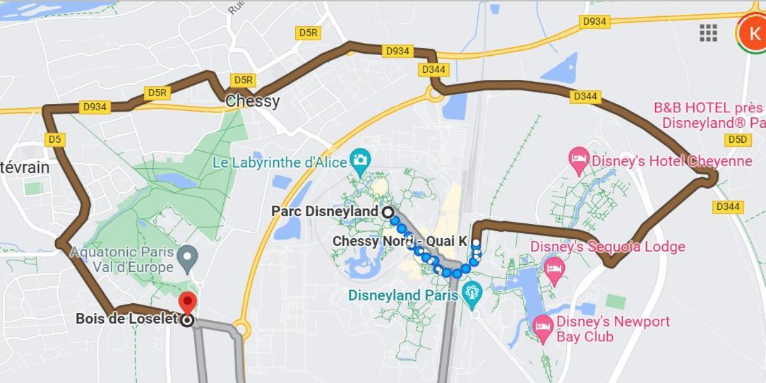 B306 Appartement Disneyland Paris Montévrain Exteriér fotografie